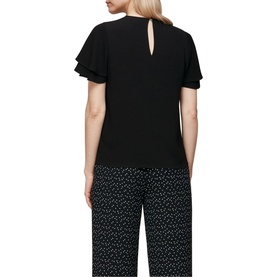 Frilled Keyhole Top