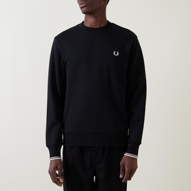 Tipped Loopback Sweatshirt.