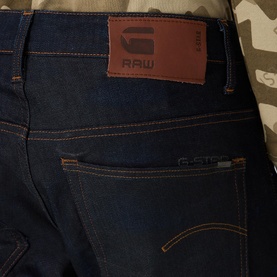 3301 Mid-Rise Tapered Leg Jeans