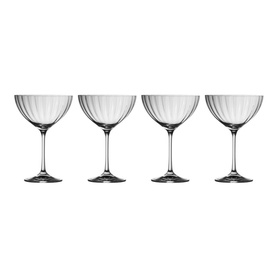 Erne Set of Four Champagne Saucers