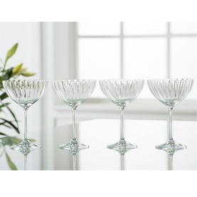 Erne Set of Four Champagne Saucers