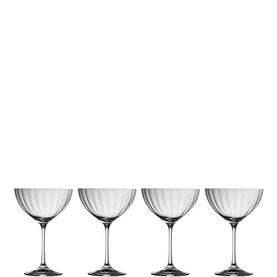Erne Set of Four Champagne Saucers