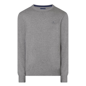 Classic Cotton Crew Neck Sweater