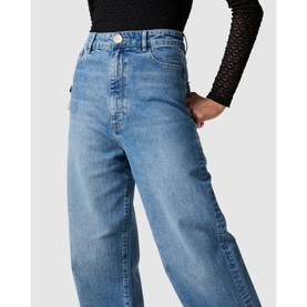 Gia High Rise Wide Leg Jeans