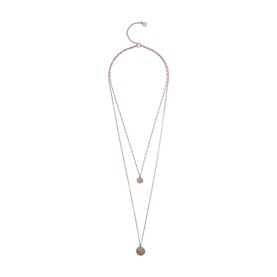Double Pendant Necklace