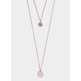 Double Pendant Necklace