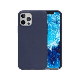 DBramante Grenen iPhone 12/12 Pro Ocean Blue Case, slim navy blue protective cover with cutout for triple camera