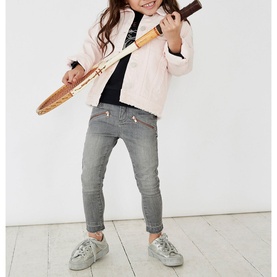 Let Down Hem Skinny Jeans