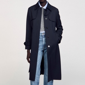Marine Trench Coat