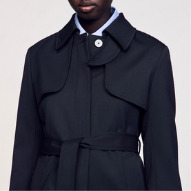 Marine Trench Coat