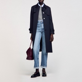 Marine Trench Coat