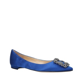 Hangisi Jewel Buckle Flat Shoes