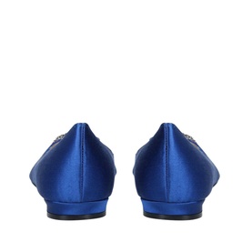 Hangisi Jewel Buckle Flat Shoes