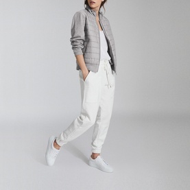 Harper Jersey Quilted Jacket