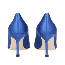 Hangisi 70 Buckle Satin Pumps