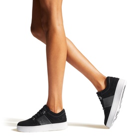 Hawaii Glitter-Embellished Suede Trainers