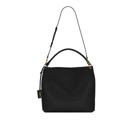 YSL Tag Leather Hobo Bag