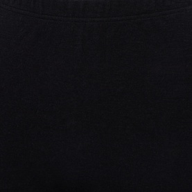 Hanro Silk Cashmere Leggings in black, slim fit with elasticated waistband, 65% silk and 35% cashmere blend