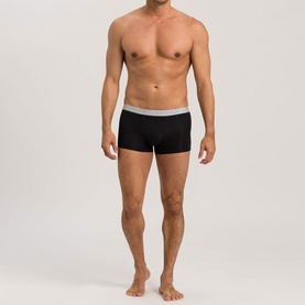 Two-Pack Cotton Essentials Boxers Black