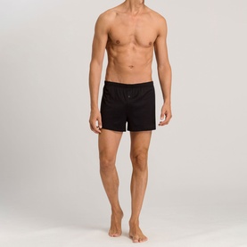 Button Fly Boxers Black