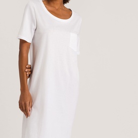 Cotton Deluxe Crew Neck Night Dress