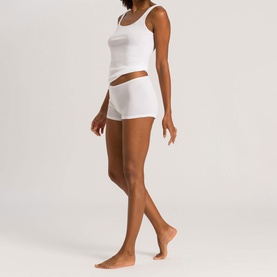 Cotton Seamless Tank Top White