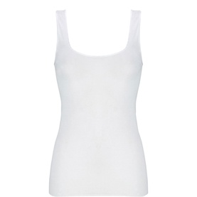 Cotton Seamless Tank Top White