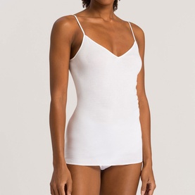 Cotton Seamless Spaghetti Top
