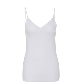 Cotton Seamless Spaghetti Top