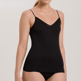 Cotton Seamless Spaghetti Top