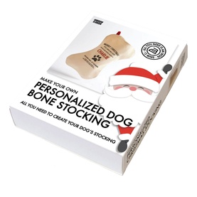 Make Your Own Personalised Dog Bone Christmas Stocking
