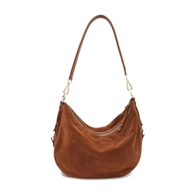 Harriet Tan Suede Shoulder Bag