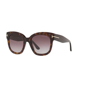 Havana Square Sunglasses FT0613
