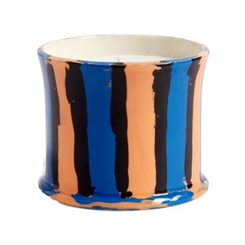 Stripe Mint Leaf Scented Candle