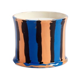 Stripe Mint Leaf Scented Candle