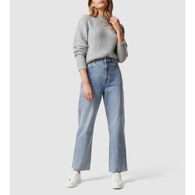 Hazel High Rise Straight Leg Jeans