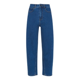 High-Waist Barrel Leg Jeans