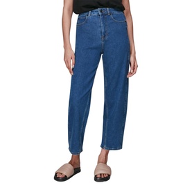 High-Waist Barrel Leg Jeans
