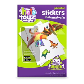 Jurassic Dinos Peelable Stickers