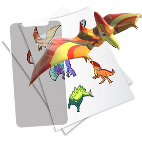 Jurassic Dinos Peelable Stickers