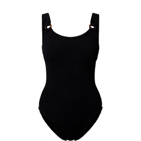 Domino Crinkled Swimsuit