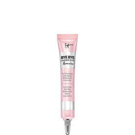 IT Cosmetics Bye Bye Under Eye Illumination Anti-Aging Waterproof Concealer, 8ml, in a pink squeeze tube with metal tip