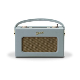 Roberts Revival Istream 3 Smart Radio in blue with gold speaker grille, carry handle, and retro-style casing