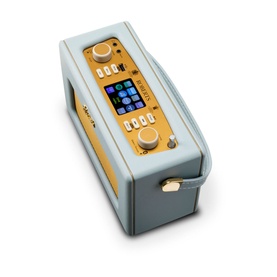 Roberts Revival Istream 3 Smart Radio in blue with gold-tone front panel, colour display screen and twin dials