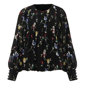 Imara Floral Blouson Sleeve Blouse