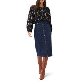 Imara Floral Blouson Sleeve Blouse