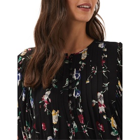 Imara Floral Blouson Sleeve Blouse