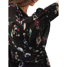 Imara Floral Blouson Sleeve Blouse