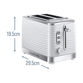 Inspire High Gloss Two Slice Toaster