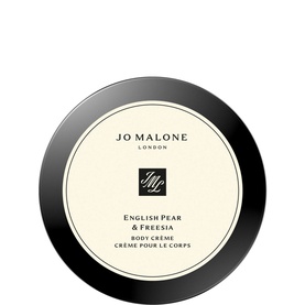 Jo Malone London English Pear & Freesia Body Cr&egrave;me 175ml in cream and black circular pot with logo lid